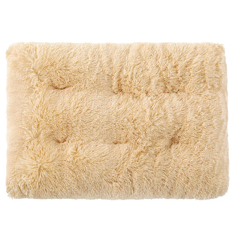 Bed Long Plush Calming Anti-Slip Pet - PeticaDeals