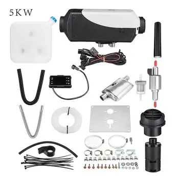 

2/3Kw 5kw 8KW LCD/Knob/Digital Switch Single hole heater with muffler Black and Gray