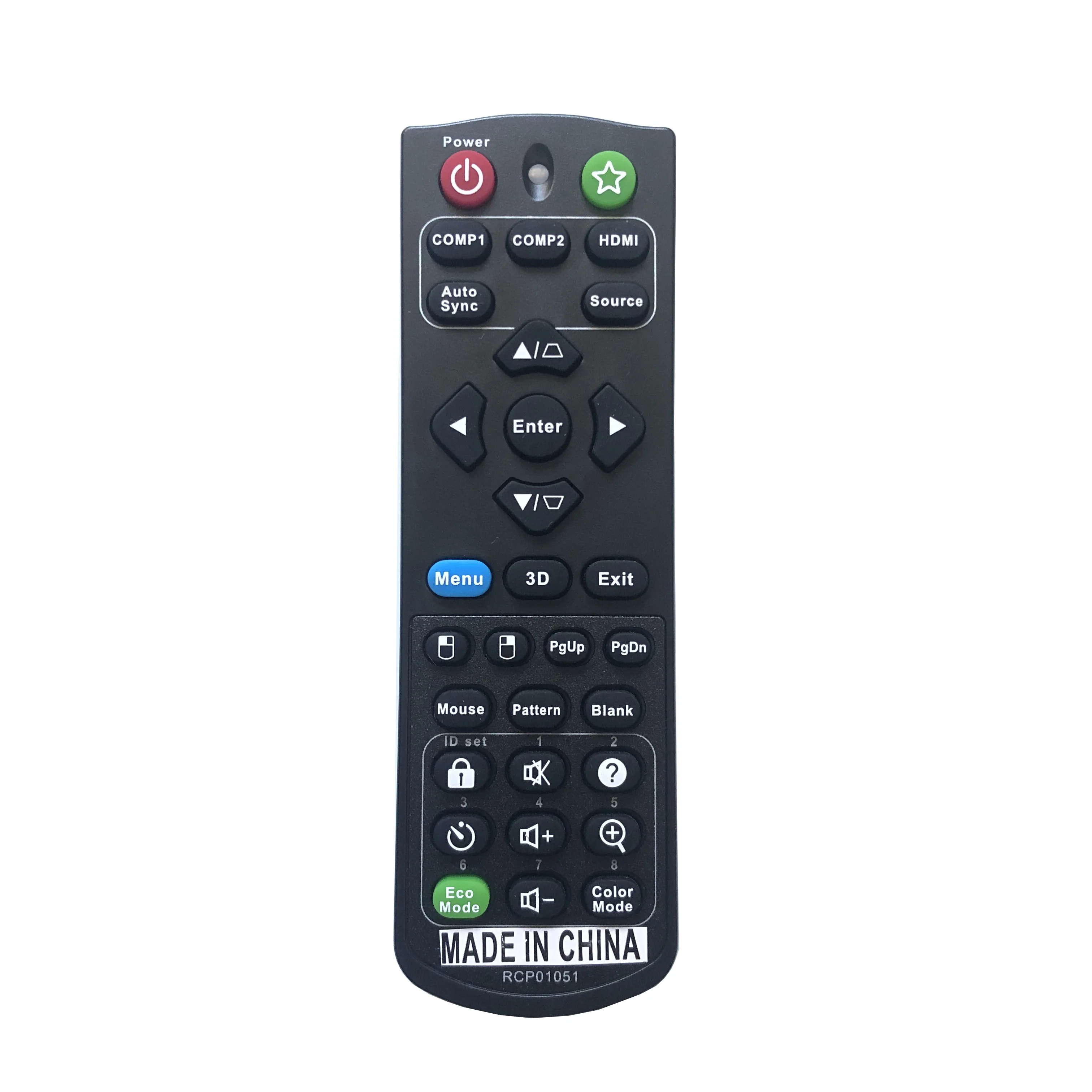 Viewsonic Remote Control Projectors Viewsonic Projector Rcp01051