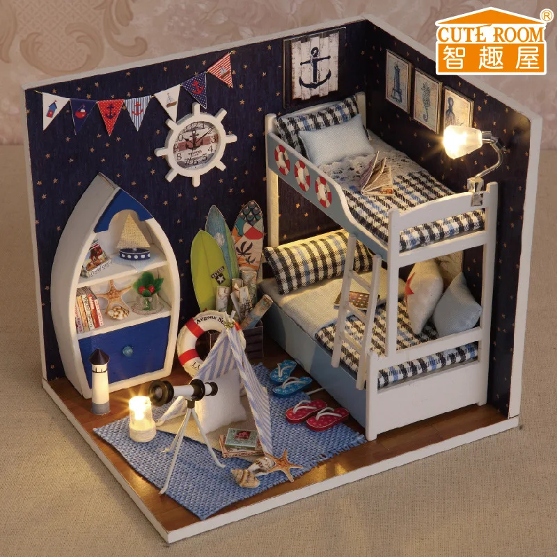 

Looking up Sky Handmade Assembled Model House Creative Send Girl'S Best Friend Birthday Gift