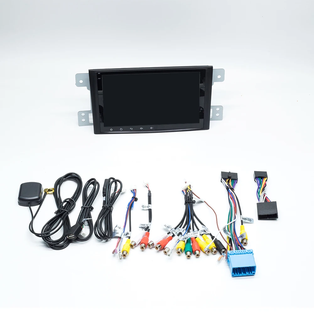 Cheap 2 Din Android 9.0 Car dvd gps head unit For Grand Vitara 2005 -2013 Multimedia Navigation Radio player system stereo Audio IPS 5