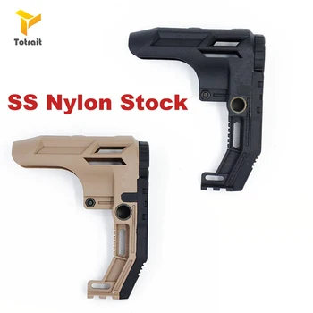 

TOtrait Airsoft Glock Toy Water Gun Gel Blaster Tactical Support Retractable GLOCK Stock Buttstock Adapter For G17 G19