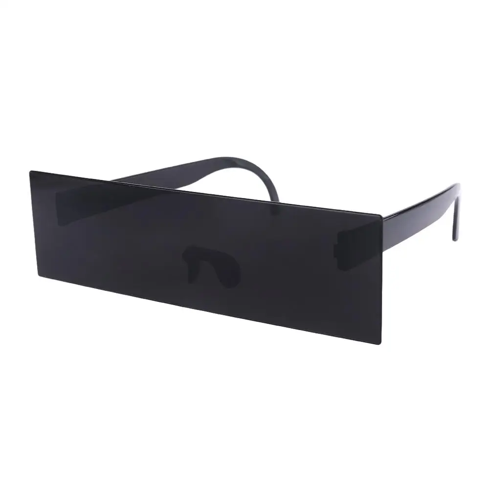 

Black Pixel Sunglasses Mosaic Glasses Rectangle Frame Party Performance Anime Eyewear