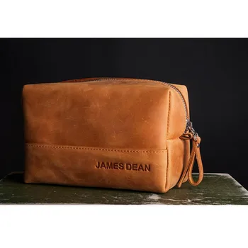 

Personalize Leather Dopp Kit Bag Toiletry Bag Monogram Mens Bathroom Bag , Grooms Boyfriend Father's Day Birthday Wedding Gifts