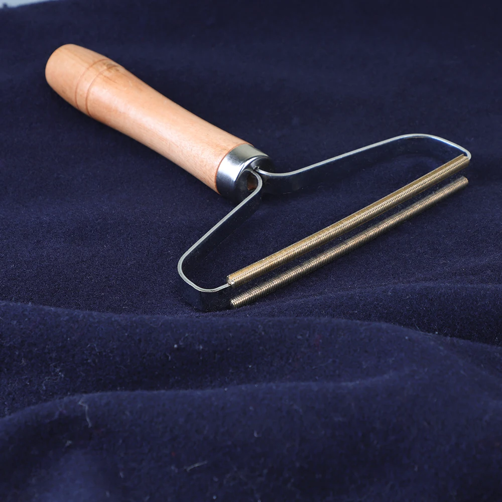 Portable Lint Remover Clothes Fuzz Fabric Shaver Brush Tool Power-Free Fluff Removing Roller for Sweater Woven Coat