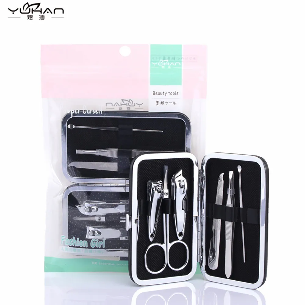 

Toe Exfoliating Scrub Nail Pliers Suit 6pcs Fast Fashion Finger Nails Art