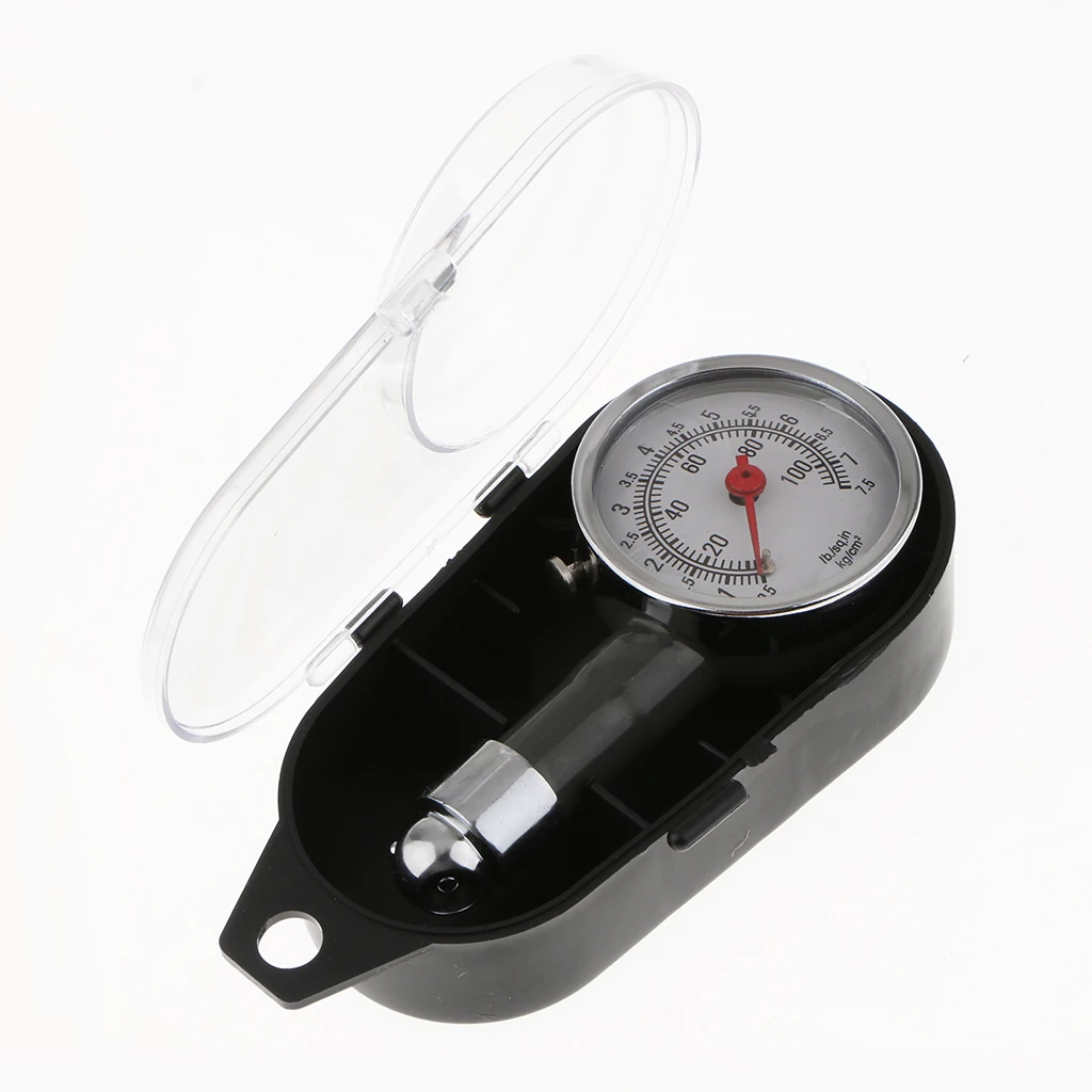 

Auto Car Tire Air Pressure Gauge Dial Meter 0-100PSI PSI Vehicle Tester