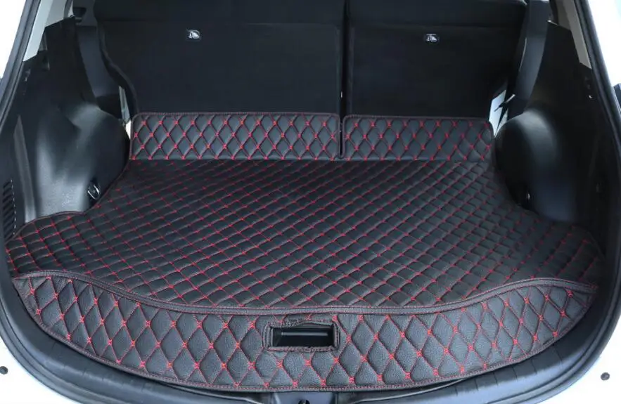 Luxury 1 Pc 3 Colors Cargo Liner Car Trunk Mat For TOYOTA RAV4 2016 Carpet Interior Floor Mats Leather Pad Car-Styling | Автомобили и