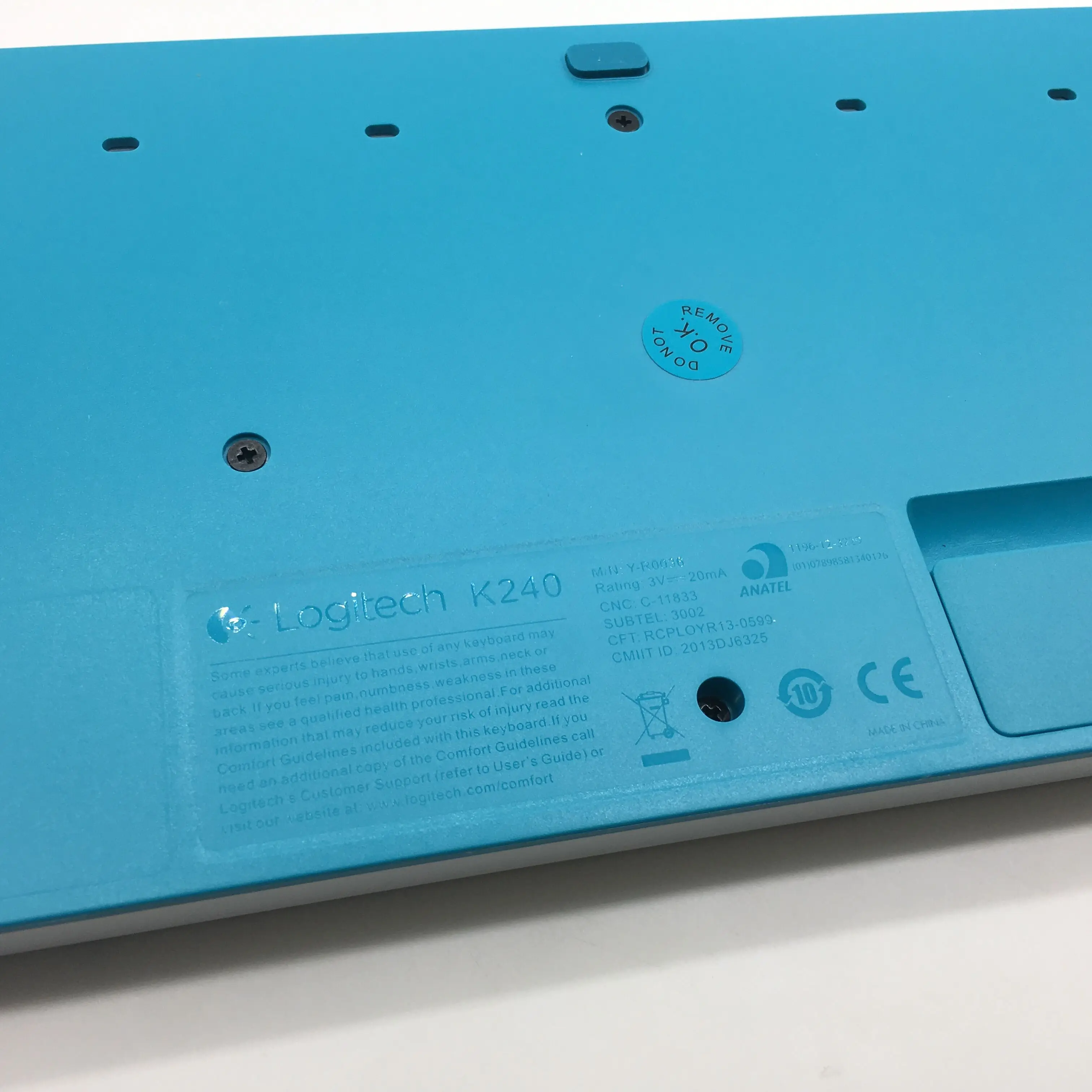 Беспроводная клавиатура и мышь Logitech MK240 Nano для рабочего стола ноутбука домашнего