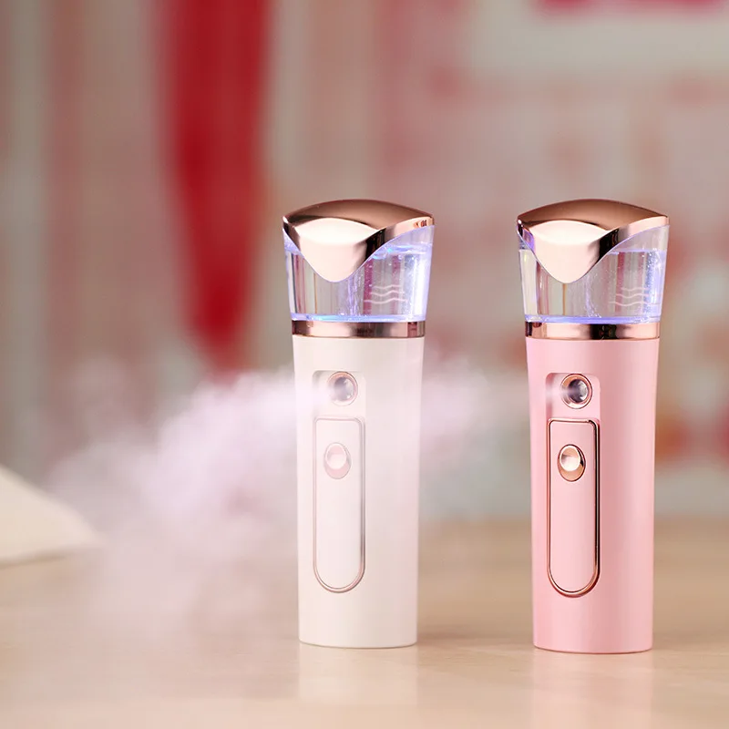 Nano sprayer beauty instrument usb portable handheld water meter charging treasure outdoor mini steam face humidifier