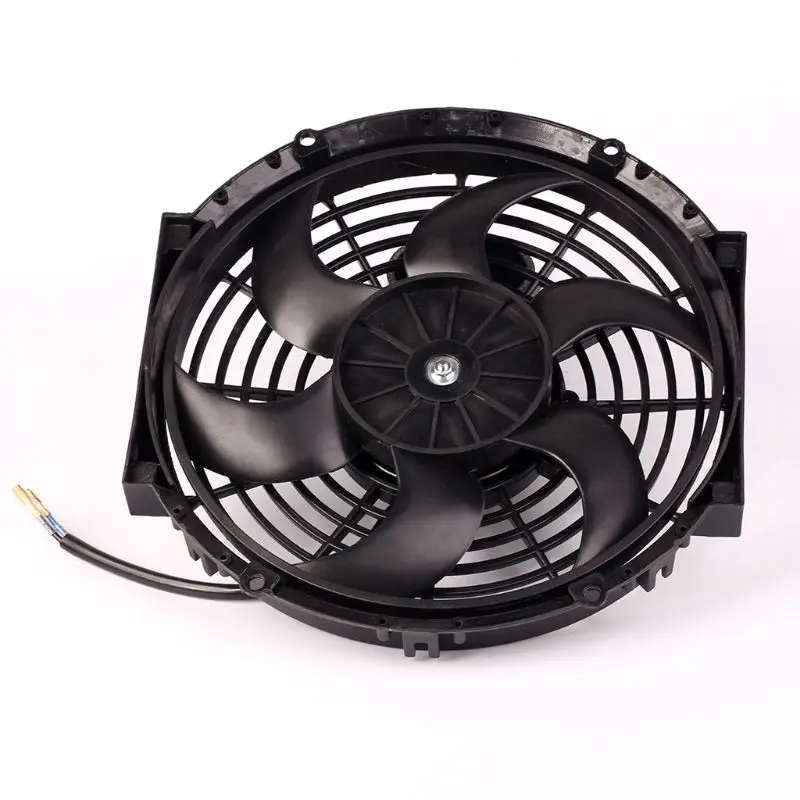 10inch 12inch 14inch Universal Car Radiator Fan Slim Push Pull Electric