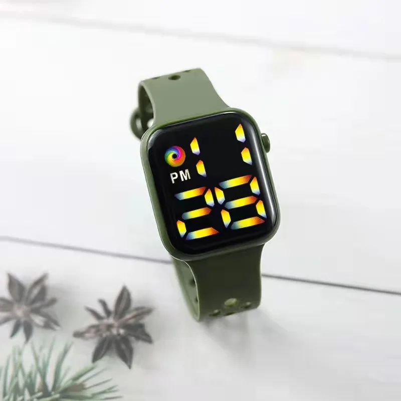 Men Woman Watch LED Touch Electronic Watch Student Children's Fashion Sports Electronic Watch for Boy Girl Gift Reloj