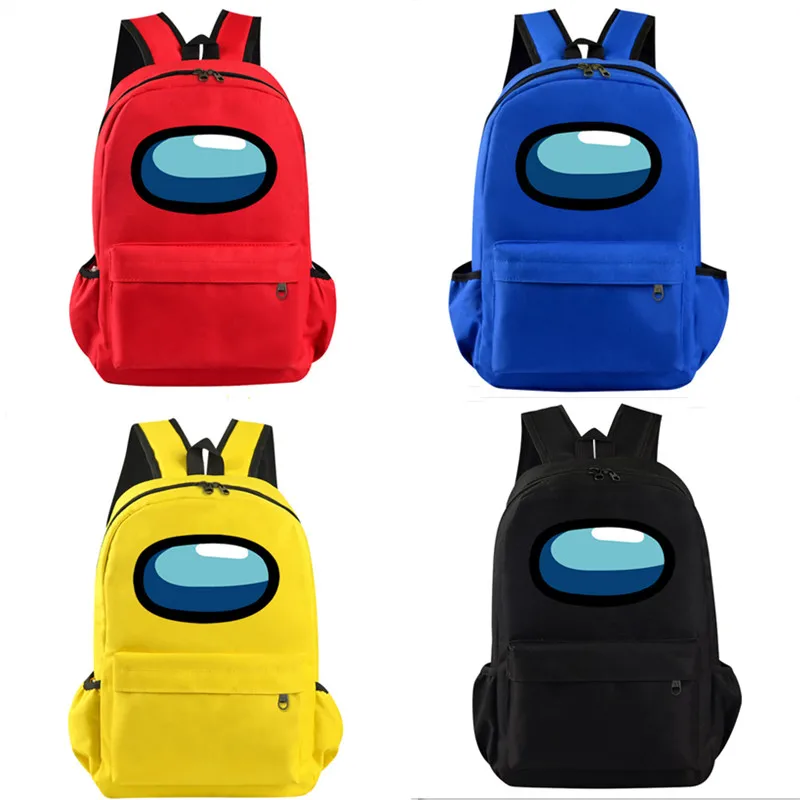 Among Game Us Casual Backpack Imposter Travel Laptop Durable Unisex Shoulders Bag School Bag Merch for Kids Teens 17In