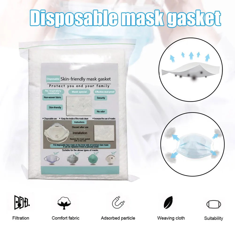 

Disposable Mask Filter Pad Anti Dust Non-Woven Filter Cartridge for Face Masks VDX99