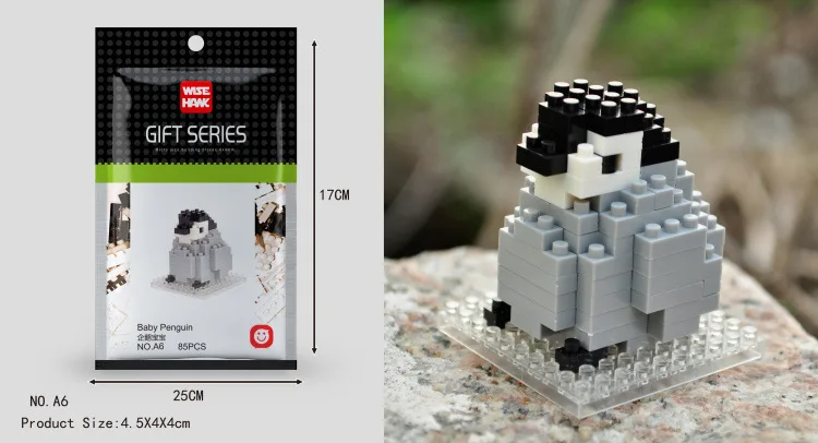 Animal Series Mini Building Blocks Set