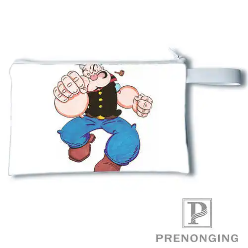 

Custom Popeye the@ Printing Coin Purse Change Purse Zipper Zero Wallet Phone Key Bags Fashion Small Female Purse#19-01-22-4-214