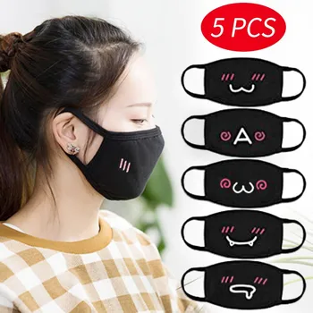 

Cartoon Lovely Cotton Health Cares Festive Party Respirator Keep Warm Cotton Cute Bear Health Care Camouflage Dust Mouth Muffle