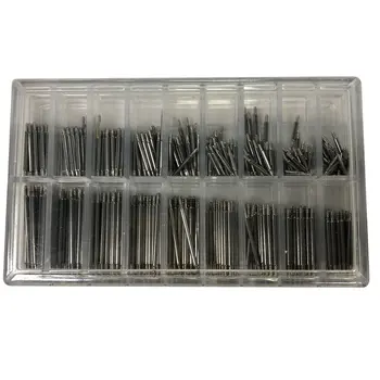 

360PCS Quick Use Professional Boxed Lugs Watch Band Spring Strap Link Pin Remover Set Stainless Watch Wrist Bands Repair Kit