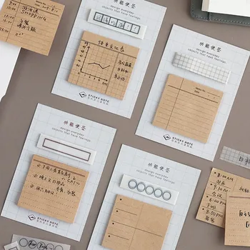 

Simple Functional Sticky Note Grid To Do List Planner Adhesive Memo Pad Stickers Marker It Stationery Office School Supplies