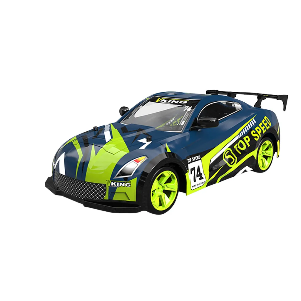 Высокоскоростной Дрифт автомобиль RC дрейфующий автомобиль 1/14 2,4 ГГц 4WD 15 км/ч Радиоуправляемый грузовик с 0.3MP WiFi FPV камера электронная хобби игрушки Z917 - Цвет: GN