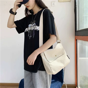 

Simple Women Bags Designer Large Capacity Canvas Handbag Solid Color Shoulder Bag Crossbody Bag for Women 2020 Ladies Hand Bags