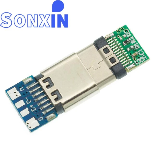 TARJETA ADAPTADORA CON CONECTOR USB 3.1 TIPO C DE 24 PINES HEMBRA