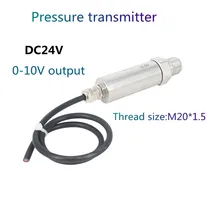 Transmetteur de pression 0 10V QDX50A, transducteur de pression, eau, Air, huile