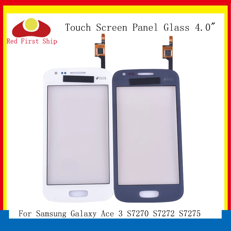 10 шт./лот для Samsung Galaxy Ace 3 S7270 S7272 S7275 тонкий сенсорный экран дигитайзер панель