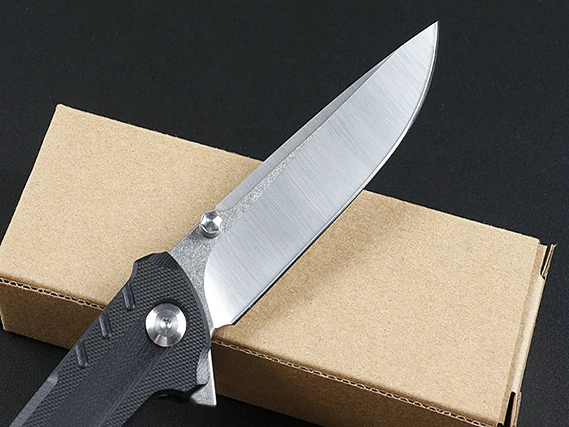 KESIWO складываемый карманный нож туристические охотничьи ножи Флиппер утилита D2 лезвие G10 Ручка Тактический кухонный тактический EDC инструменты