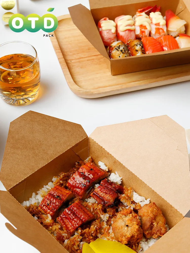 Takeout Food Containers 8 Oz White Microwaveable Mini Chinese Take Out Box (50 Pack) Leak And Grease Resistant Stackable To Go Boxes - Recyclable Food Containers - Party Favor Boxes