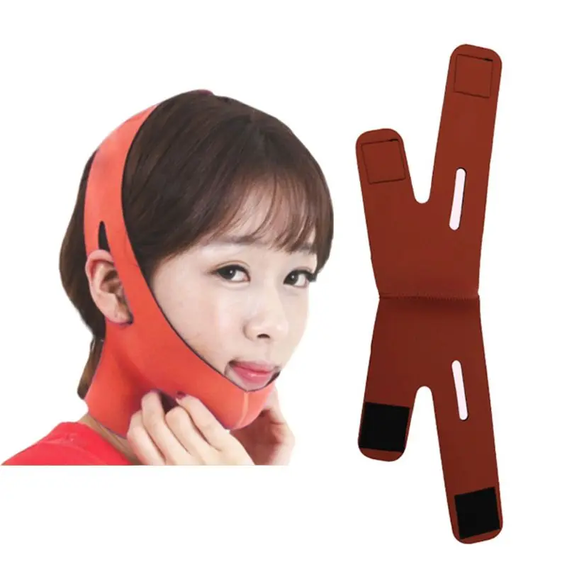 Корейские женские деликатное подтягивание лица бандажный пояс V-Face маска убирает двойной подбородок уход за кожей ремень моделирующее нижнее белье Уход за лицом инструменты