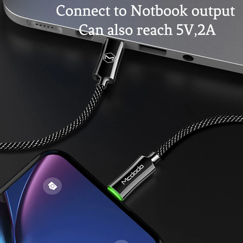 Mcdodo USB C PD 18 Вт Кабель для быстрой зарядки type C для Lightning 2A зарядное устройство для передачи данных USB-C для iPhone XR XS Max X PD ISO 12 кабель