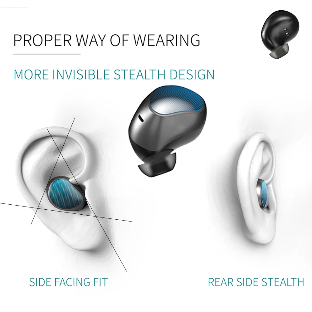 TWS Bluetooth наушники T10 гарнитура настоящая Беспроводная зарядка Bluetooth V5.0 пояс Зарядка сокровище наушники настоящие беспроводные наушники