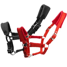 Лошадь Уздечка езда Конный Холтер с регулируемым ремешком пояс-вожжи 6 мм утолщаются Cheval Caballos Paarden Верховая езда оборудование