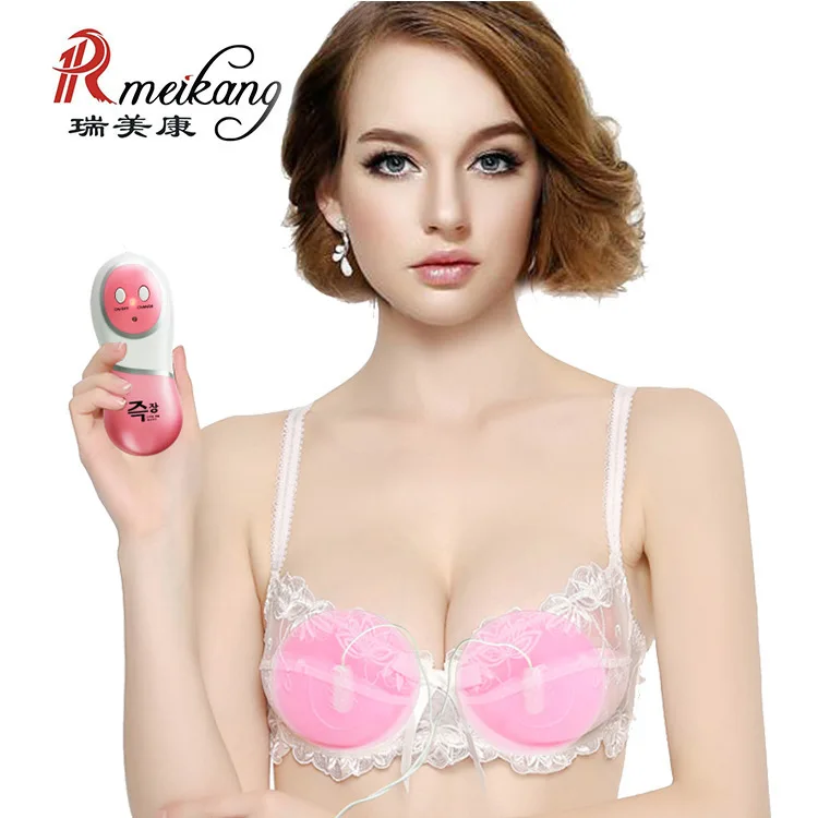 

Household Type Electric Breast-enlarging Instrument High Grade Spa Vibration Chest Massager Environmentally Friendly Silica Gel