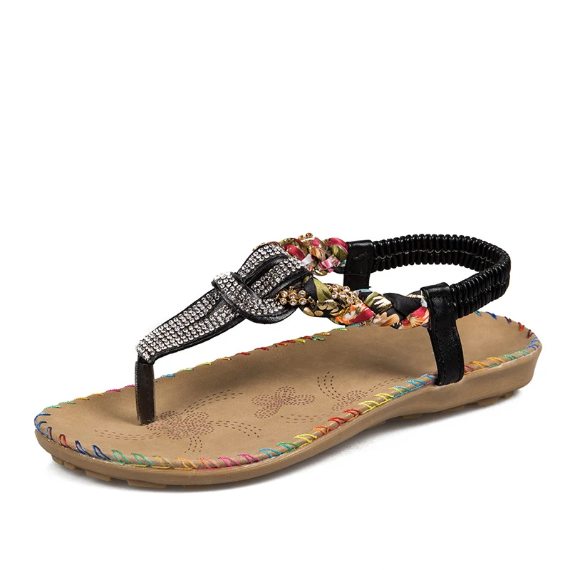 comfortable bling sandals