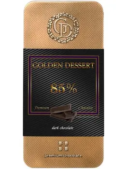 

Chocolate Golden dessert "85%", bitter chocolate, 100 gr