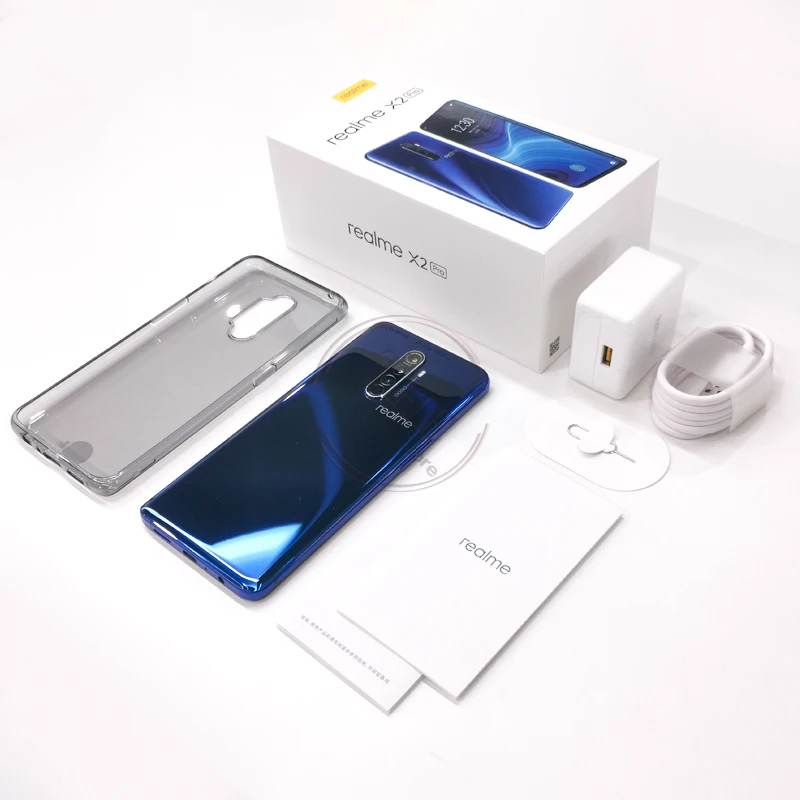 Оригинальный мобильный телефон Realme X2 Pro с поддержкой Google Play NFC Global rom 20x Zoom 8 Гб 128 ГБ