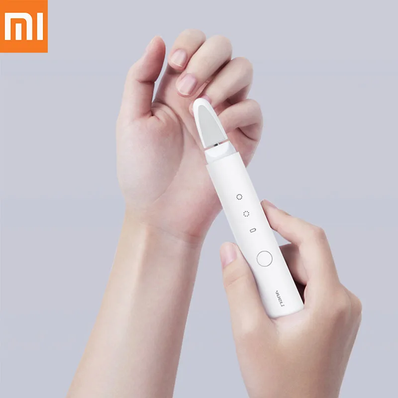 Xiaomi mijia yueli электрический триммер для ногтей, машинка для стрижки детей, безопасный триммер для ногтей, резак для маникюра, педикюра, ножницы для ухода за ногтями