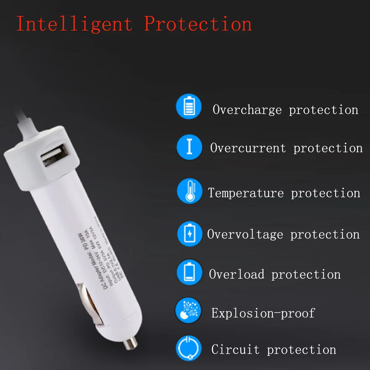 36 Вт USB2.0 type C автомобильное зарядное устройство 3A Быстрая зарядка мобильного телефона зарядное устройство s Dual USB автомобильный адаптер зарядного устройства для телефона для мобильного телефона планшета