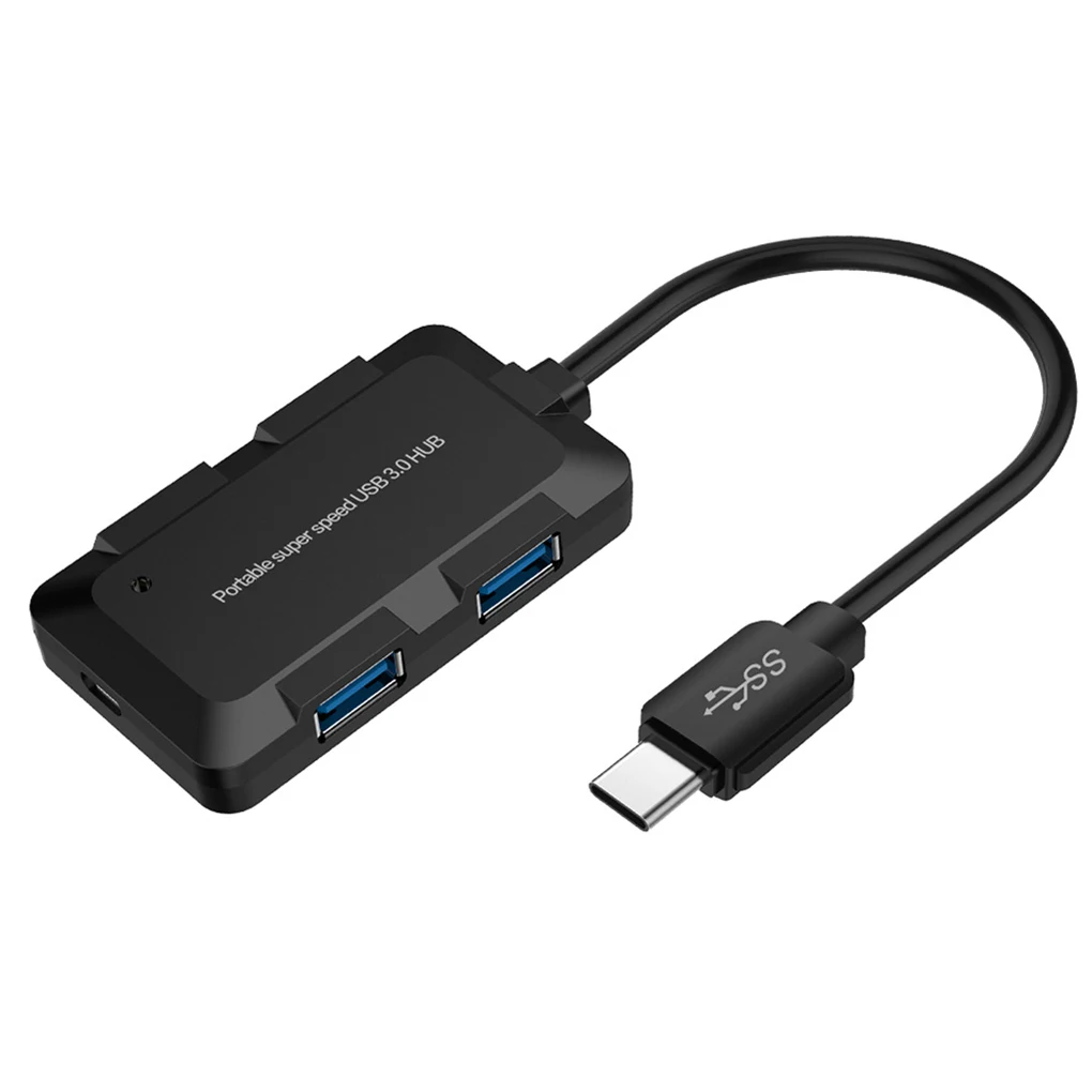 Тип c 4 порта USB концентратор USB 3,0 внешний сплиттер Замена для Macbook Pro телефон планшетный ПК ноутбук Настольный