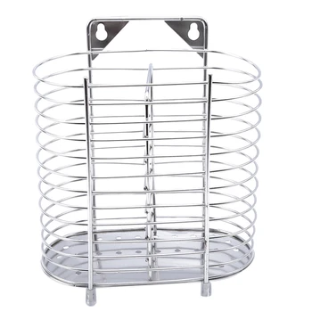 

Multifunction stainless steel Drainage Chopsticks Cage Spoon Fork Storage Rack Cutlery Organize Holder Kitchen Accessories