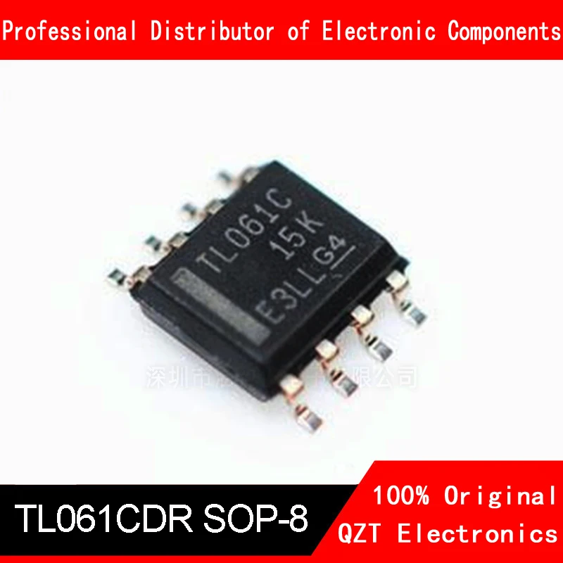 10PCS TL061C SOP8 TL061CDR SOP-8 TL061CDT SOP TL061 SOIC8 SOIC-8 SMD new and original IC Chipset 10piece 100% new ds1624s ds1624 sop8 chipset