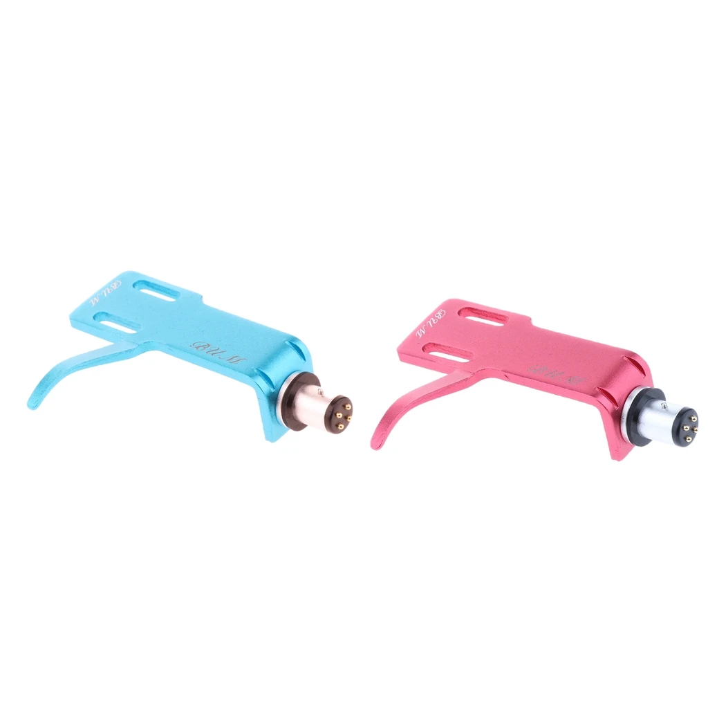 

2 Pieces Phono Cartridge Replacement Stylus Turntable Headshell w/ Lead Wires