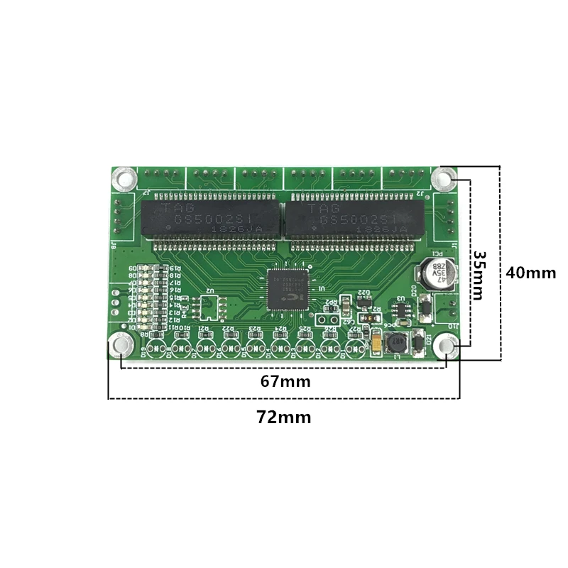 Неуправляемый 3 5 портовый 10/5/8 M промышленный модуль коммутатора Ethernet PCBA плата OEM