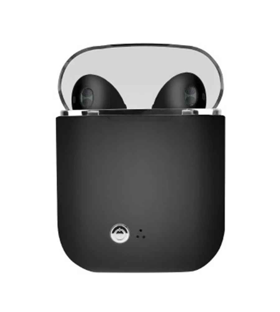 plus black I7S TWS Bluetooth 5,0 стерео наушники беспроводные наушники спортивные наушники гарнитура для телефона huawei xiaomi - Цвет: plus black
