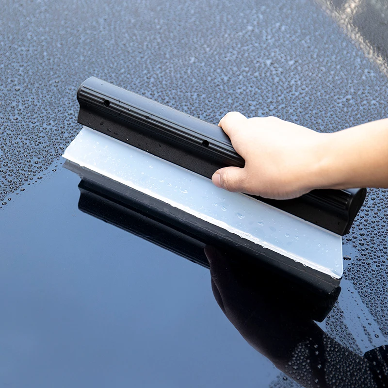 Cheng-store Car Water Blade Silicone T-Bar Water Blade Squeegee Water Squeegee Tool for Car Window Cleaning 