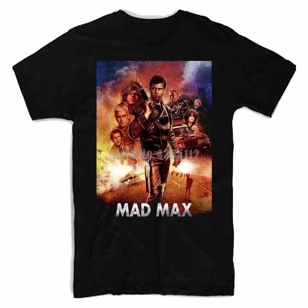 Мужская Фирменная футболка Mad Max карнавальные футболки повседневные крутая