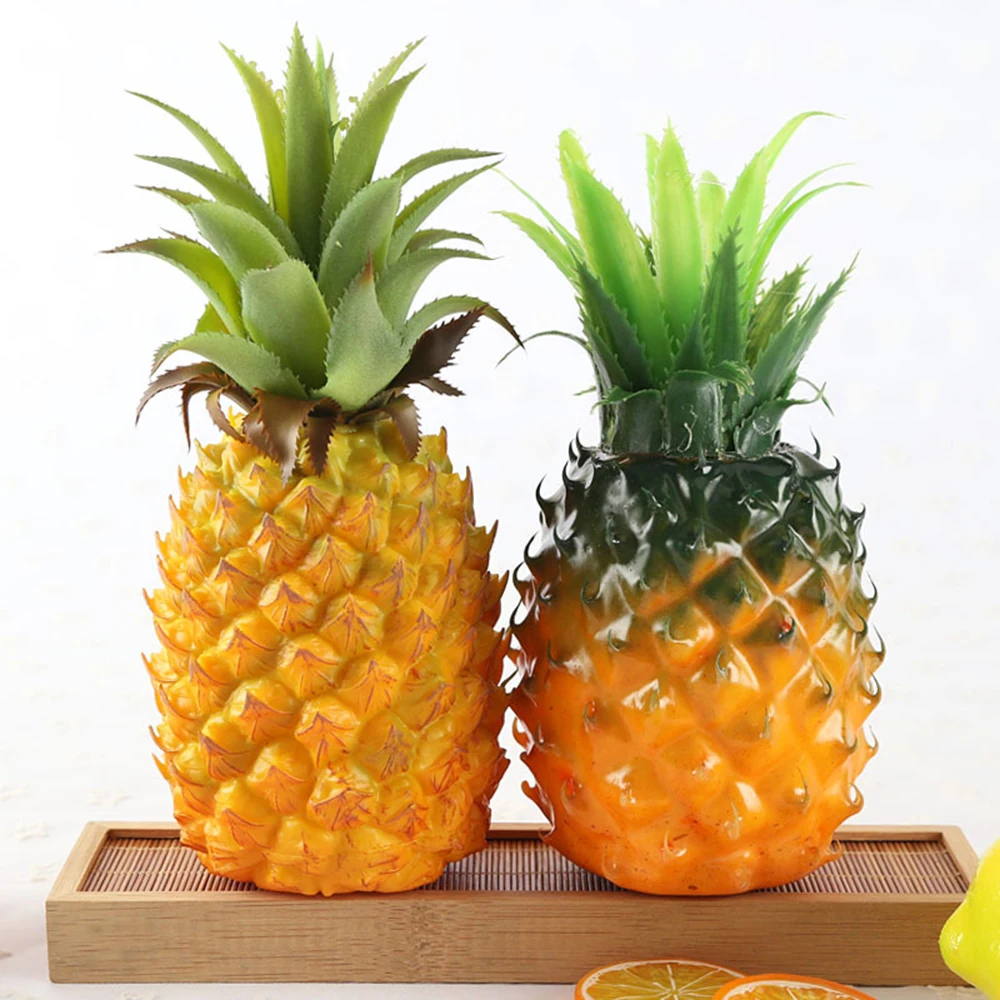 High imitation artificial Fake ananas Fruit pineapple plastic fake simulated | Дом и сад
