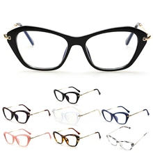 Женские ретро сексуальные очки оправа модные кошачьи прозрачные линзы женские очки для глаз